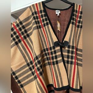 Anne Klein Camel Poncho